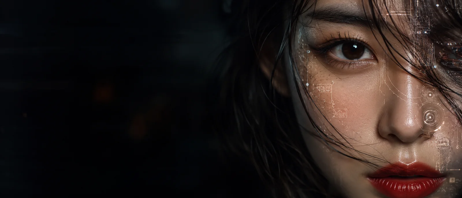 Cinematic creator portrait for Nano Banana image creation on Banana Studio